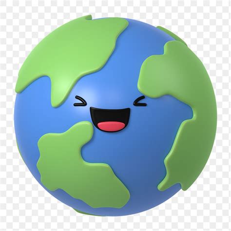 Laughing Earth Png 3d Emoticon Premium Png Rawpixel