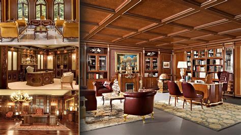 Executive Offices Luxury Classic Interior Design Studio