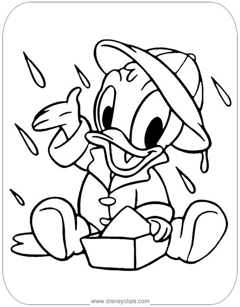 29 Coloring Pages Disney Baby Png