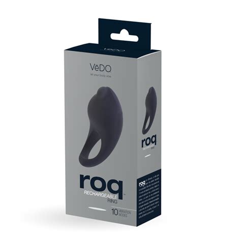 vedo roq rechargeable vibrating cock ring just black on literotica