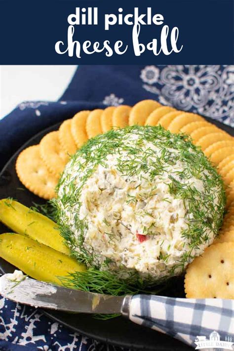 This Dill Pickle Cheeseball Recipe Is Seriously So Easy To Make Thanks