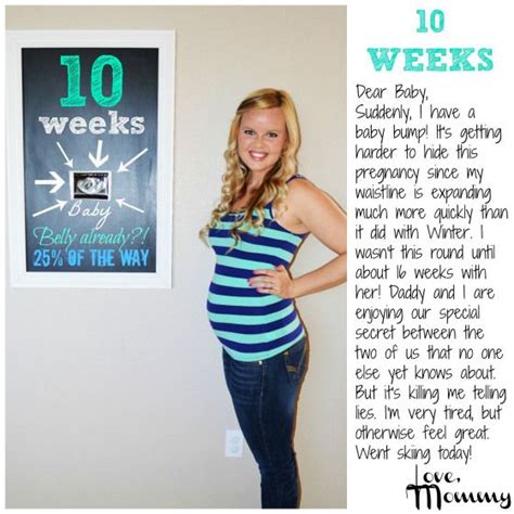 10 Weeks Pregnancy Chalkboard Bump Progress 10 Weeks Pregnant