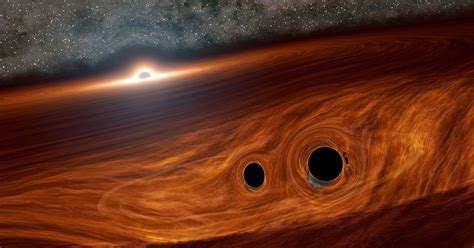Scientists See Light From Black Holes For First Time After
