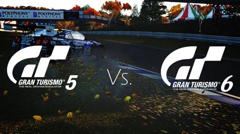 Gran Turismo 5 Vs Gran Turismo 6 Demo Comparison Hdmi Capture 1080p