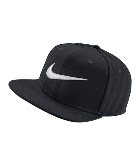 Nike Swoosh Pro Basecap Kappe Schwarz F011 Schwarz