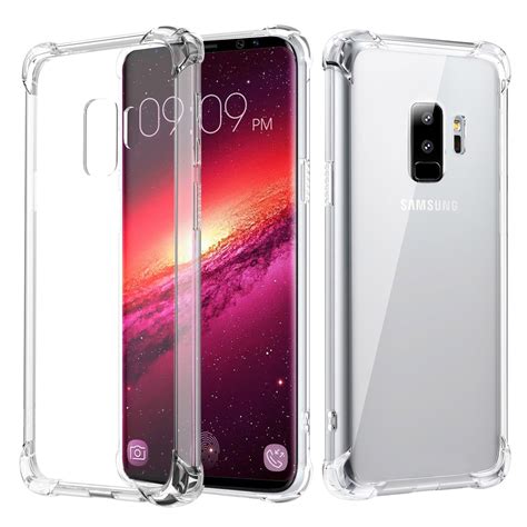 Features 6.2″ display, exynos 9810 chipset, dual: Samsung Galaxy S9 Plus Anti Shock Transparent Back Case ...