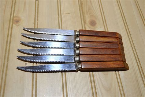 Vintage Regent Sheffield Serrated Steak Knives Stainless Etsy In 2021