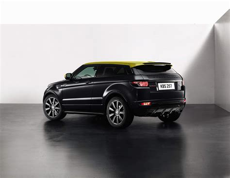 Sicilian Yellow Limited Edition Range Rover Evoque Debuts Black Design