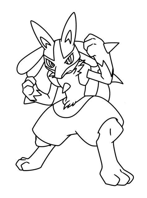 Lucario Coloring Page Free 101 Worksheets Pokemon Coloring Sheets
