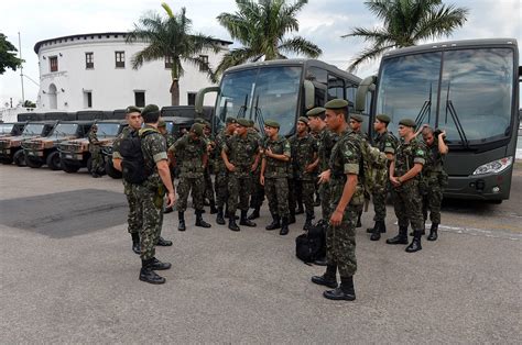 Exército Brasileiro Chega A Colatina Para Auxiliar Operação Força