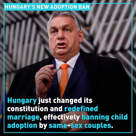 cgtn hungary just effectively banned same sex couples
