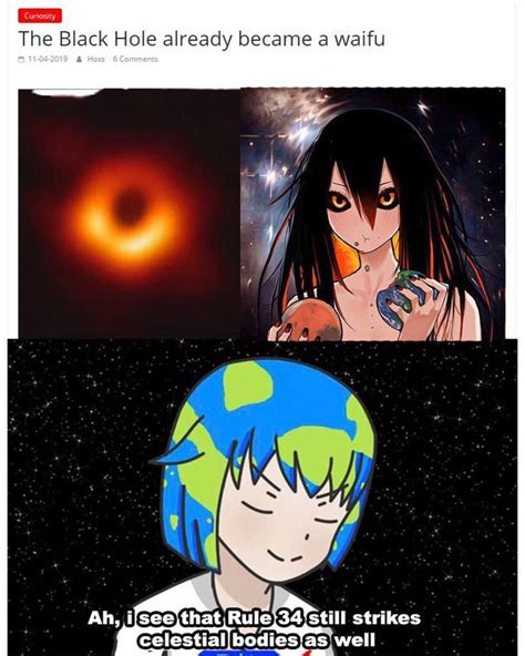 Black Hole Chan Is Going Wild Lol Follow Animeishi For More Use