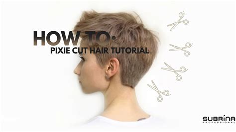 pixie haircut tutorial