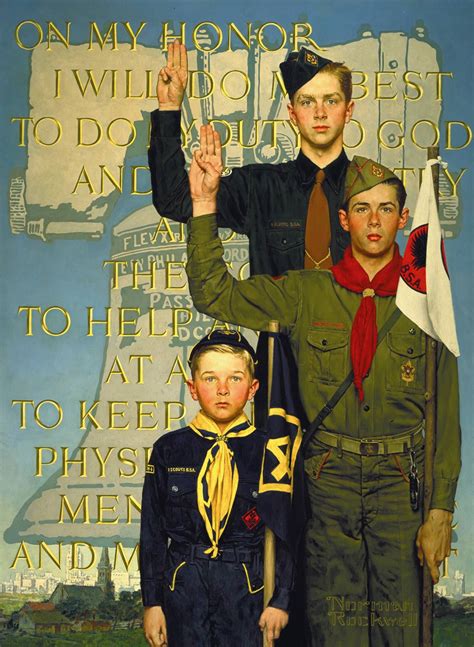 I Will Do My Best By Norman Rockwell 1953