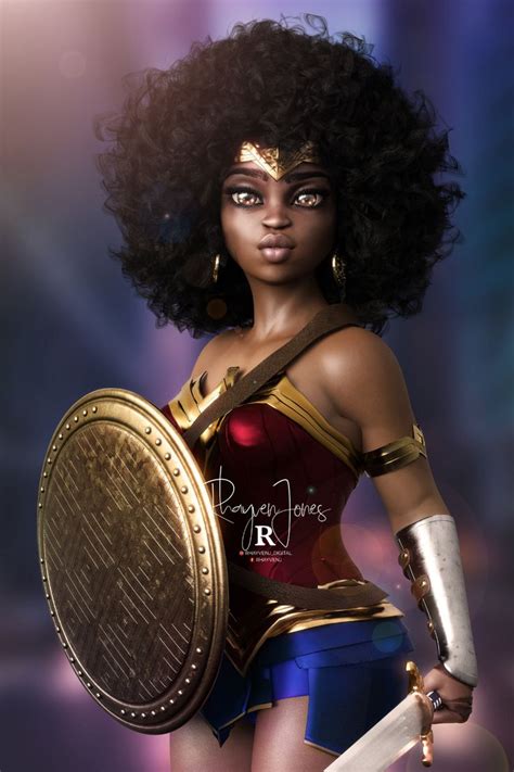 Artstation Nubia Wonder Woman Rhayven Jones Wonder Woman Art