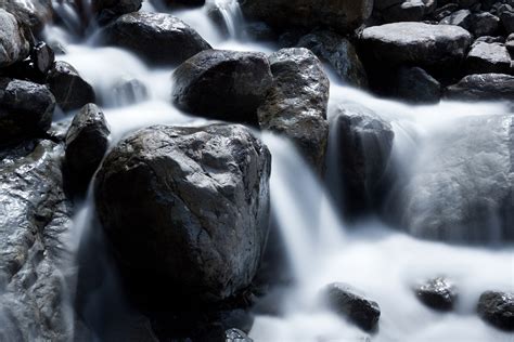 Waterfall Among Rocks Free Stock Photo Public Domain Pictures