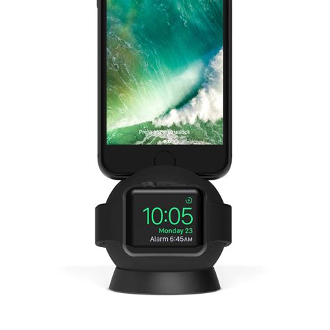 Omnibolt Apple Watch Iphone Charging Stand Graphite
