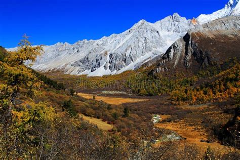 Daocheng Yading A National Level Nature Reserve In China Stock Image