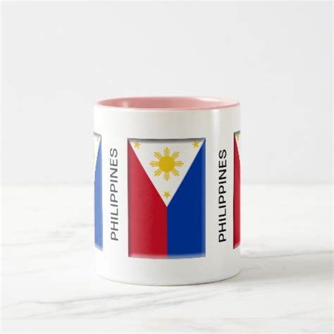philippine flag two tone mug philippine flag mugs flag