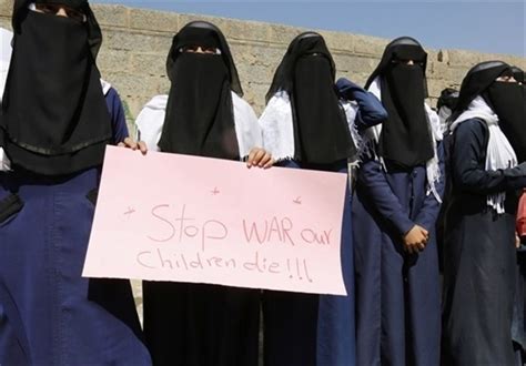 Yemeni Women Rally Against War Outside Un Offices World News Tasnim