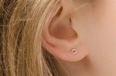 Minimalist Earrings Tiny Studs Moonli Designs