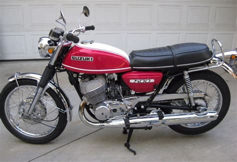 Restored And Enjoyed 1971 Suzuki T500 Titan Bike Urious