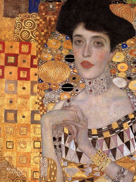 Gustav Klimt „portret Adele Bloch Bauer I” Niezła Sztuka