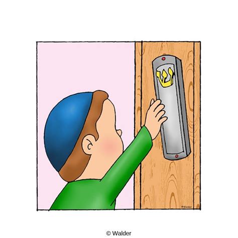 Touching The Mezuzah Walder Education