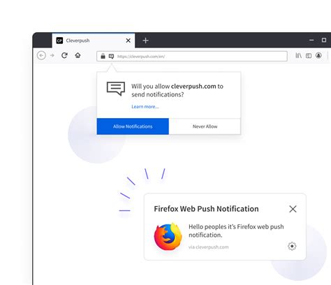 Firefox Push Notifications CleverPush