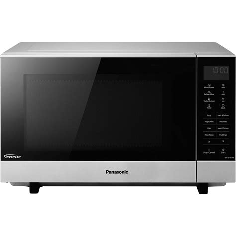 Panasonic Nn Sf464mbpq Flatbed Microwave Oven 27 Litre Silver Buy