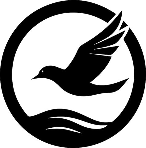 Premium Vector Flying Bird Logo Vector Silhouette 6
