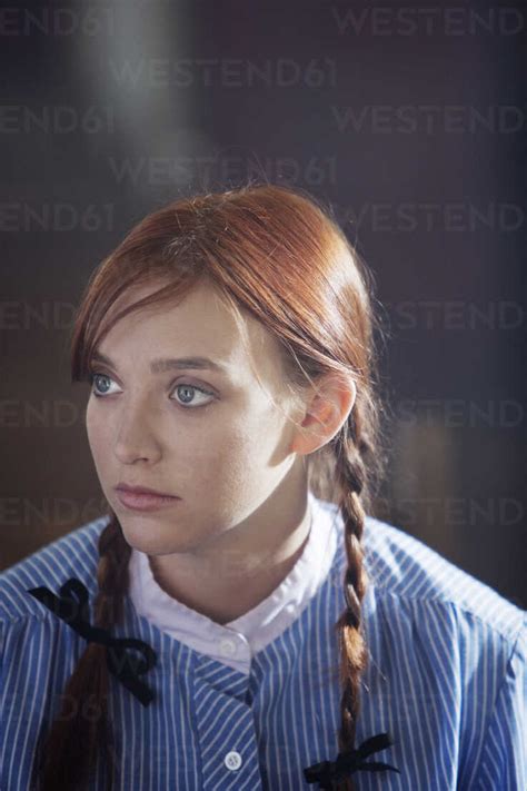Portrait Of A Young Woman With A Blank Look On Her Face Releasecode