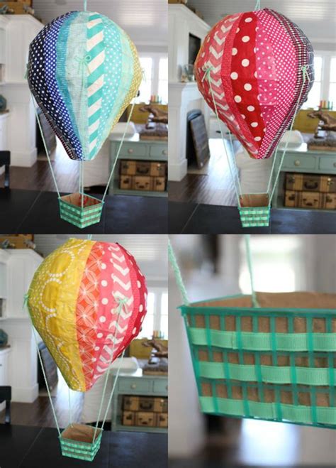 Diy Hot Air Balloons From Paper Lanterns Diy Hot Air Balloons Hot