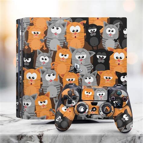 Ps5 Skin Cat Ps4 Skin Fog Ps4 Cute Cats Ps4 Skin Animal Etsy Ps4