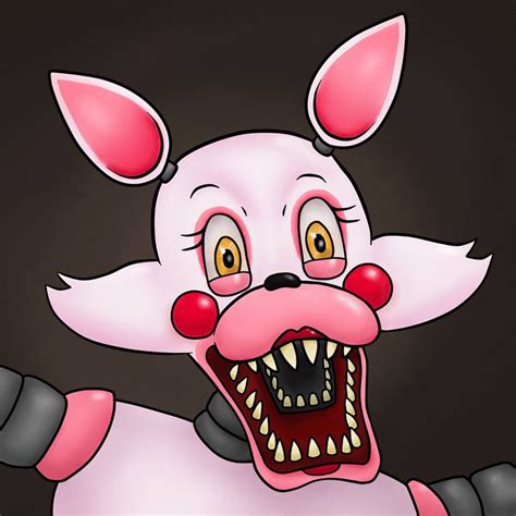 Mangle Roleplayed By Me Is The Most Aggressive Out Of The New Fnaf Wallpapers Lolbit Art