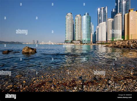 Marine City Skyscrapers In Busan South Korea Stock Photo Alamy