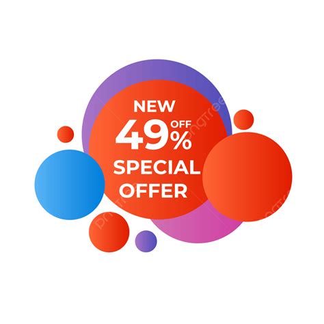 Special Offer Sale Banner With Colorful Design Free Vector And Png