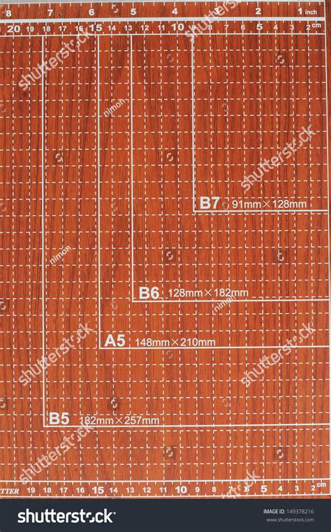 Measuring Scale Paper Cutter Stock Photo 149378216 Shutterstock
