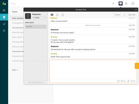 Zendesk Chat App Integration With Zendesk Support