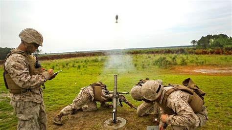 ‘warlords Conduct Indirect Fire Training With Mortars United States