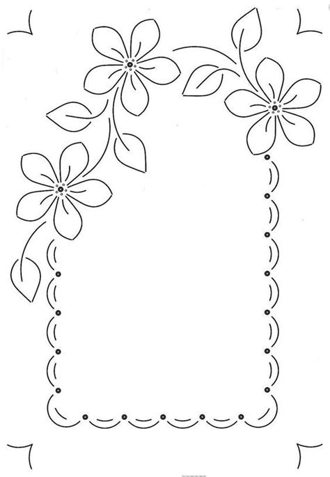 Bonito Bordado Para Individual De Mesa Embroidery Flowers Pattern Hand