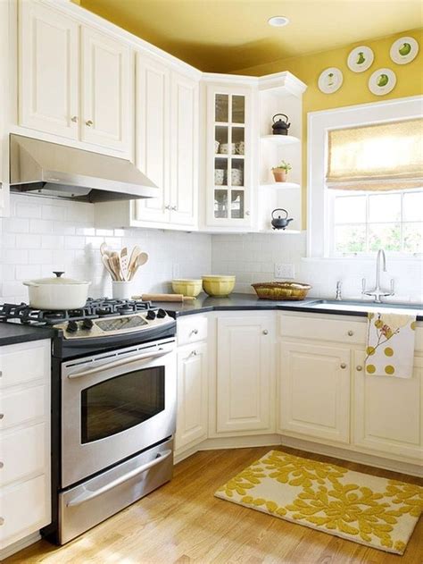 20 Yellow Kitchen Walls With White Cabinets Decoomo