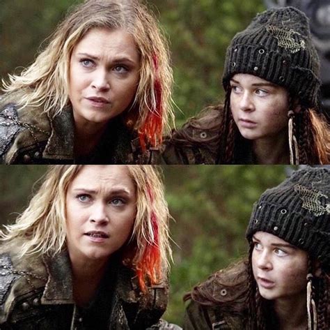 4x13 Clarke And Madi The 100 Show Clexa The Cw