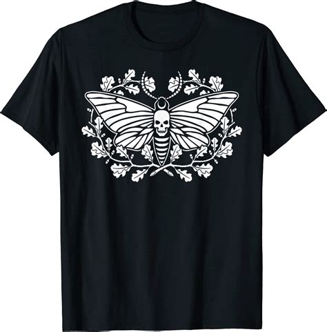 Death S Head Hawk Moth Graphic T Shirt Uk Fashion