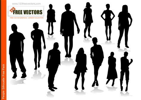 Vector People Free Illustrator At Getdrawings Free Download