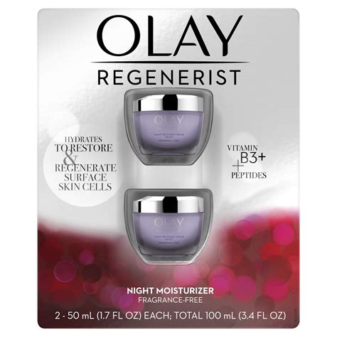 Product Of Olay Regenerist Night Recovery Cream Face Moisturizer