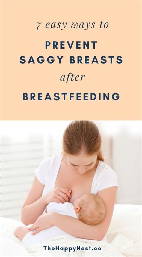 Effective Ways On How To Prevent Breast Sagging After Breastfeeding