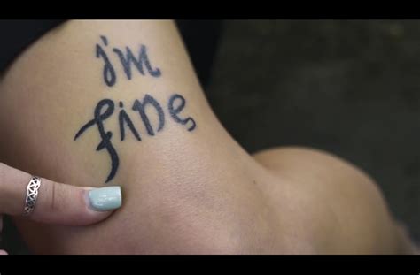 Read help from the story im fine by lildanish (ʎɥsnןd) with 126 reads. She Has A Tattoo That Says "I'm Fine," But From Another ...