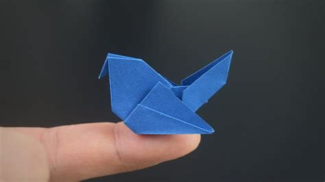 Origami Simple Pigeon Instructions In English Br Youtube