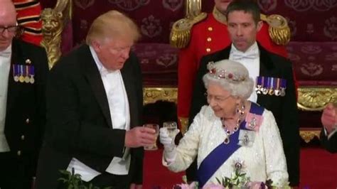 President Trump Queen Elizabeth Reaffirm Close Ties Between Us And Uk